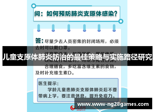 儿童支原体肺炎防治的最佳策略与实施路径研究